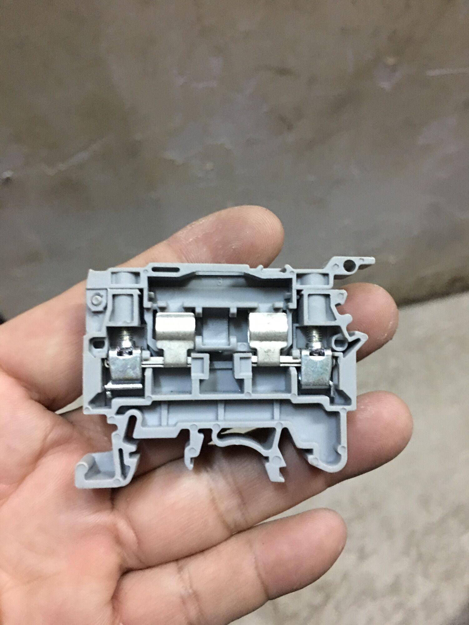 CẦU ĐẤU DÂY ( DOMINO TÉP) CẦU CHÌ CSFL 4mm2- CONNECTWELL - Ấn Độ
