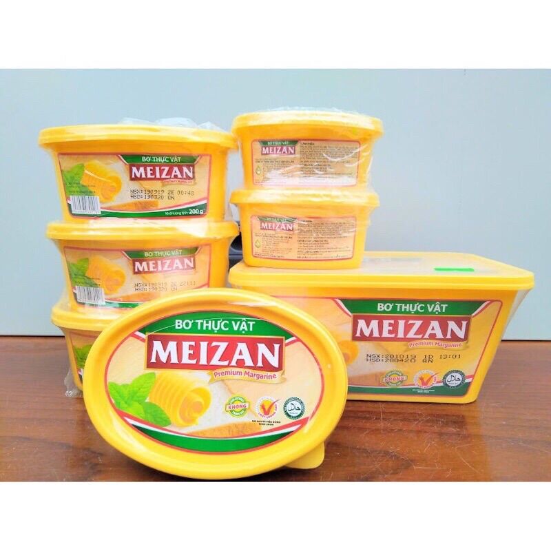 Bơ thực vật Meizan hũ 200gr