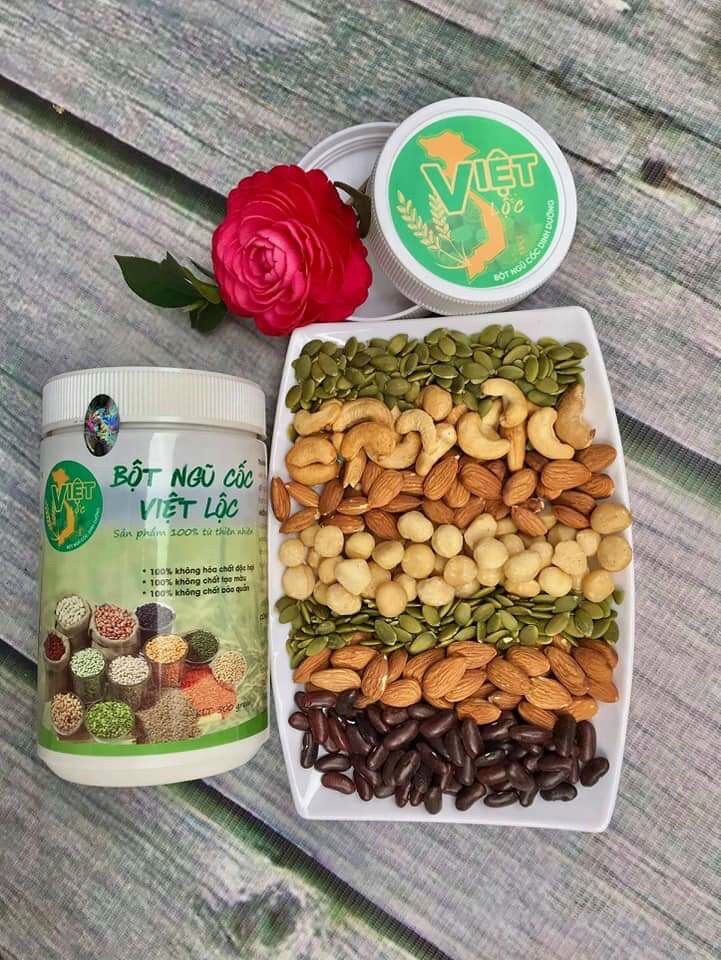 Combo Cốm Lợi Sữa MUMMILK + Bột Ngũ Cốc Việt Lộc - BONMON Store