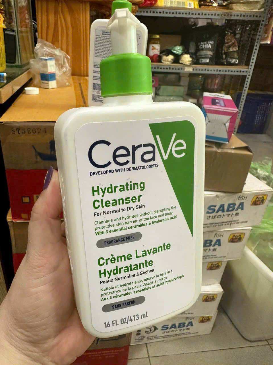 Sữa rửa mặt CERAVE 473ml
