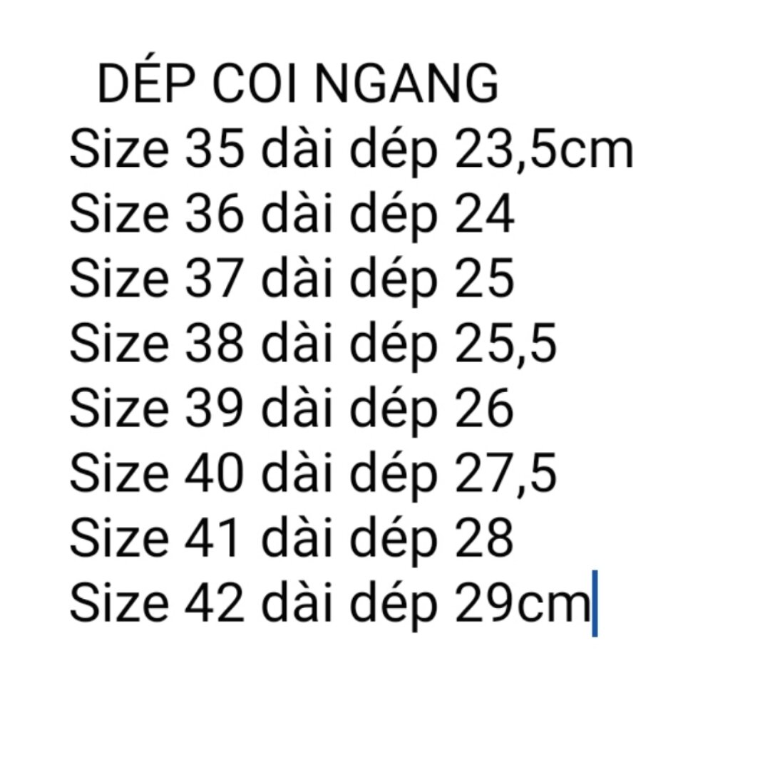 [HCM]Dép chiếu size 35_39