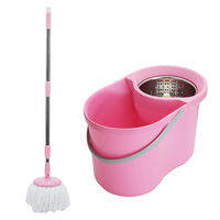 JIADONGLI | Tay Cầm Chổi Lau Quay Tự Động Thùng Vắt Chổi