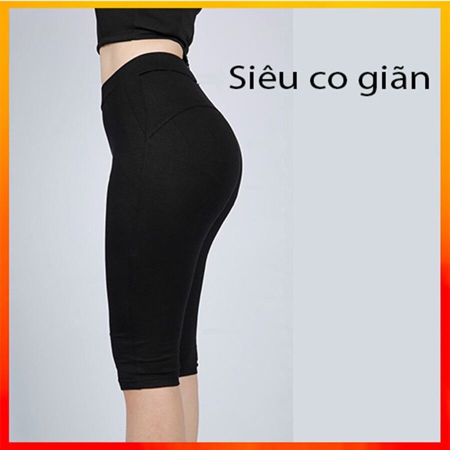 Quần ngố 5566 legging qc 2 túi chiều dài 53cm