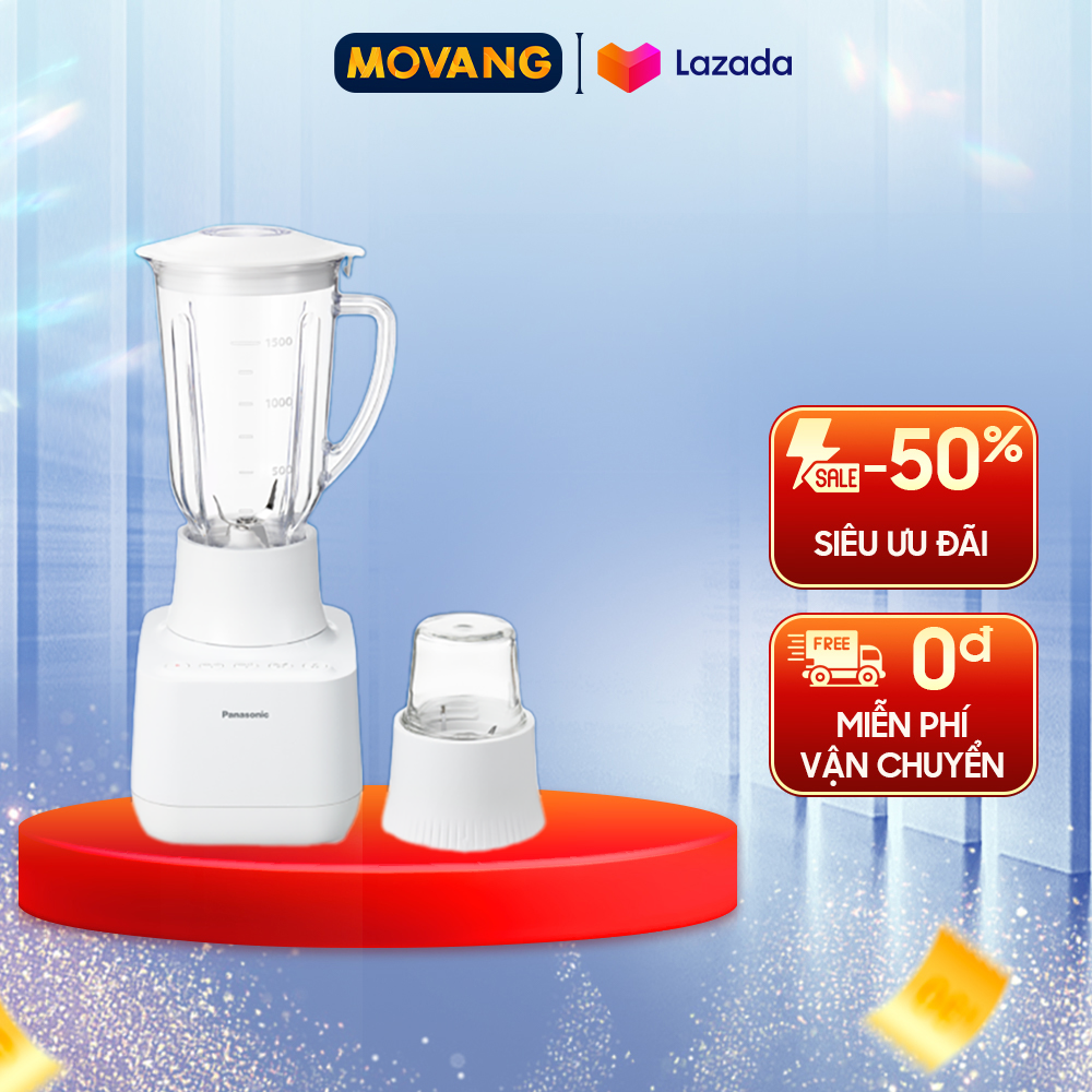 - máy xay đa năng 2 cối panasonic mx-mp5151wra