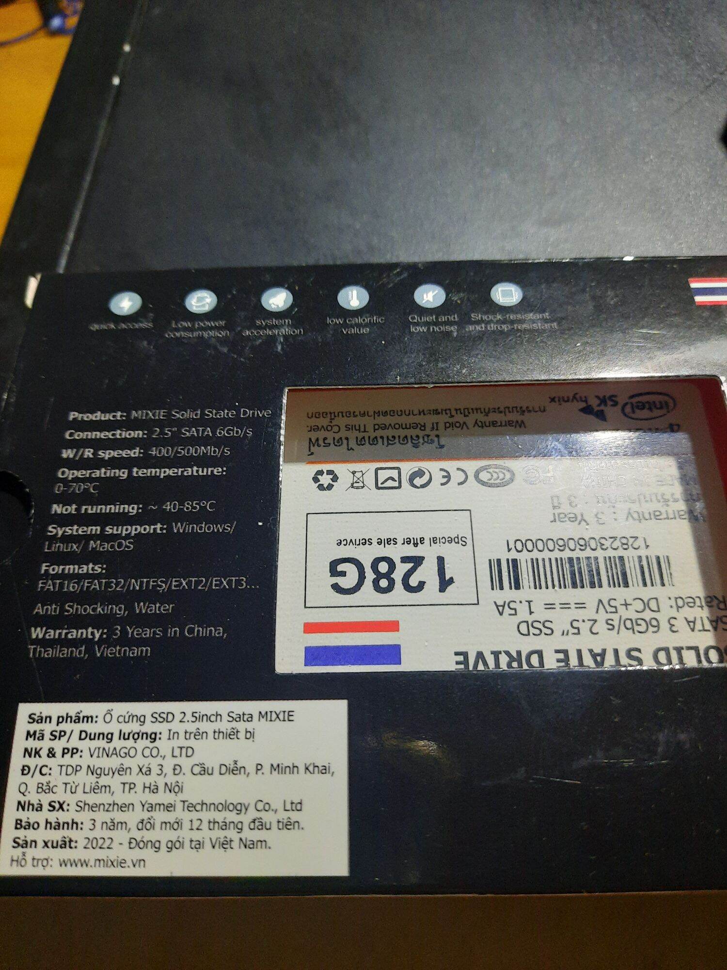 Ổ Cứng SSD EVO 500 ( cài sẵn Win 10 )