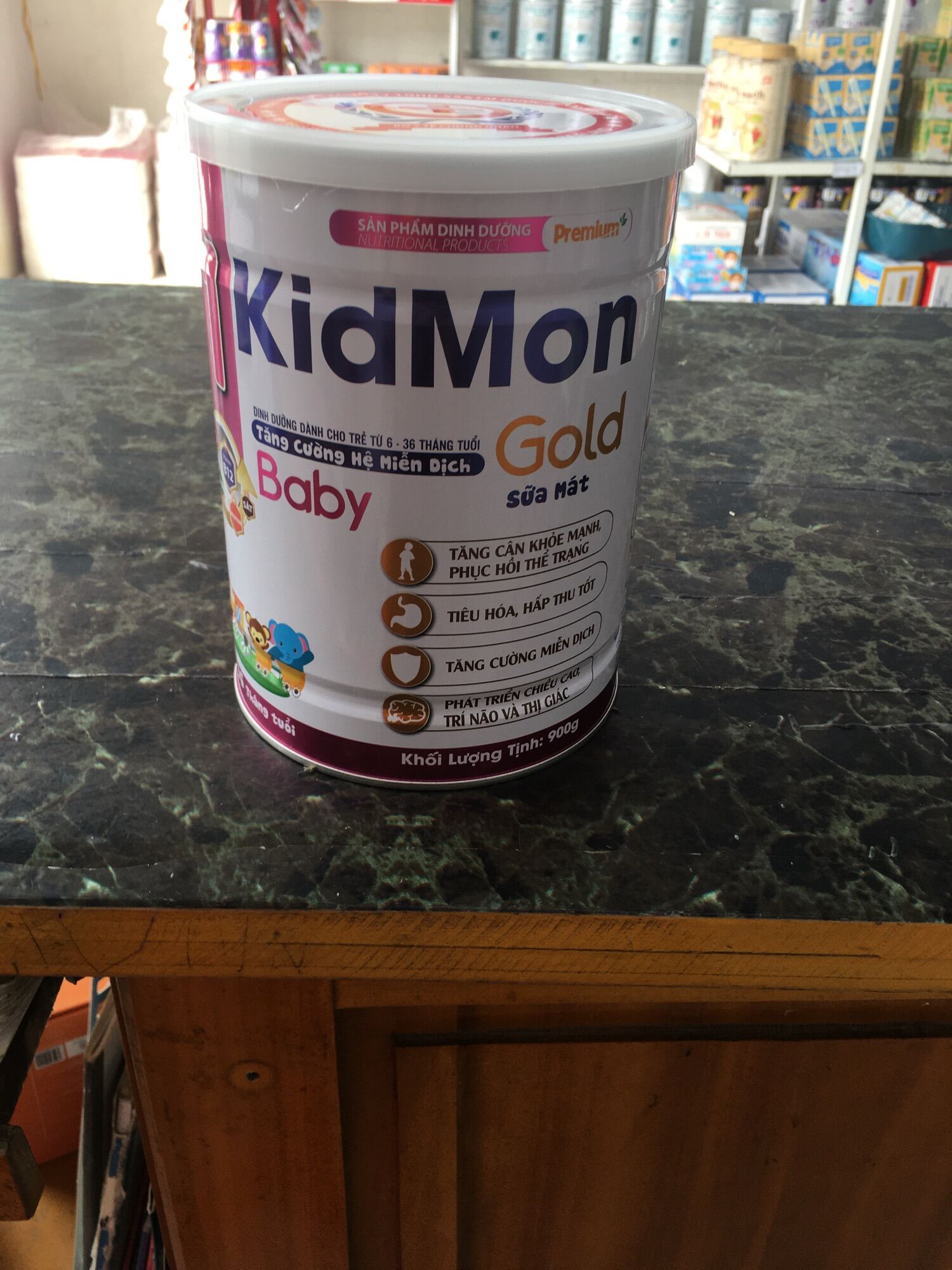 Sữa bột kidmon baby dinh dưỡng cho trẻ từ 6