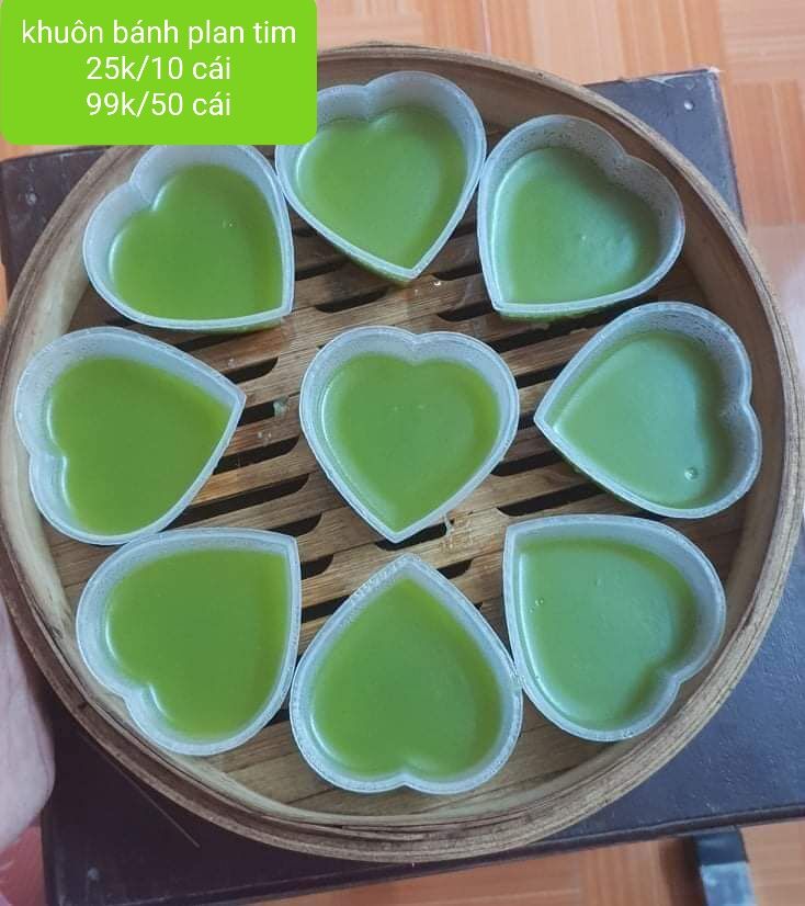 20 khuôn bánh plan tim