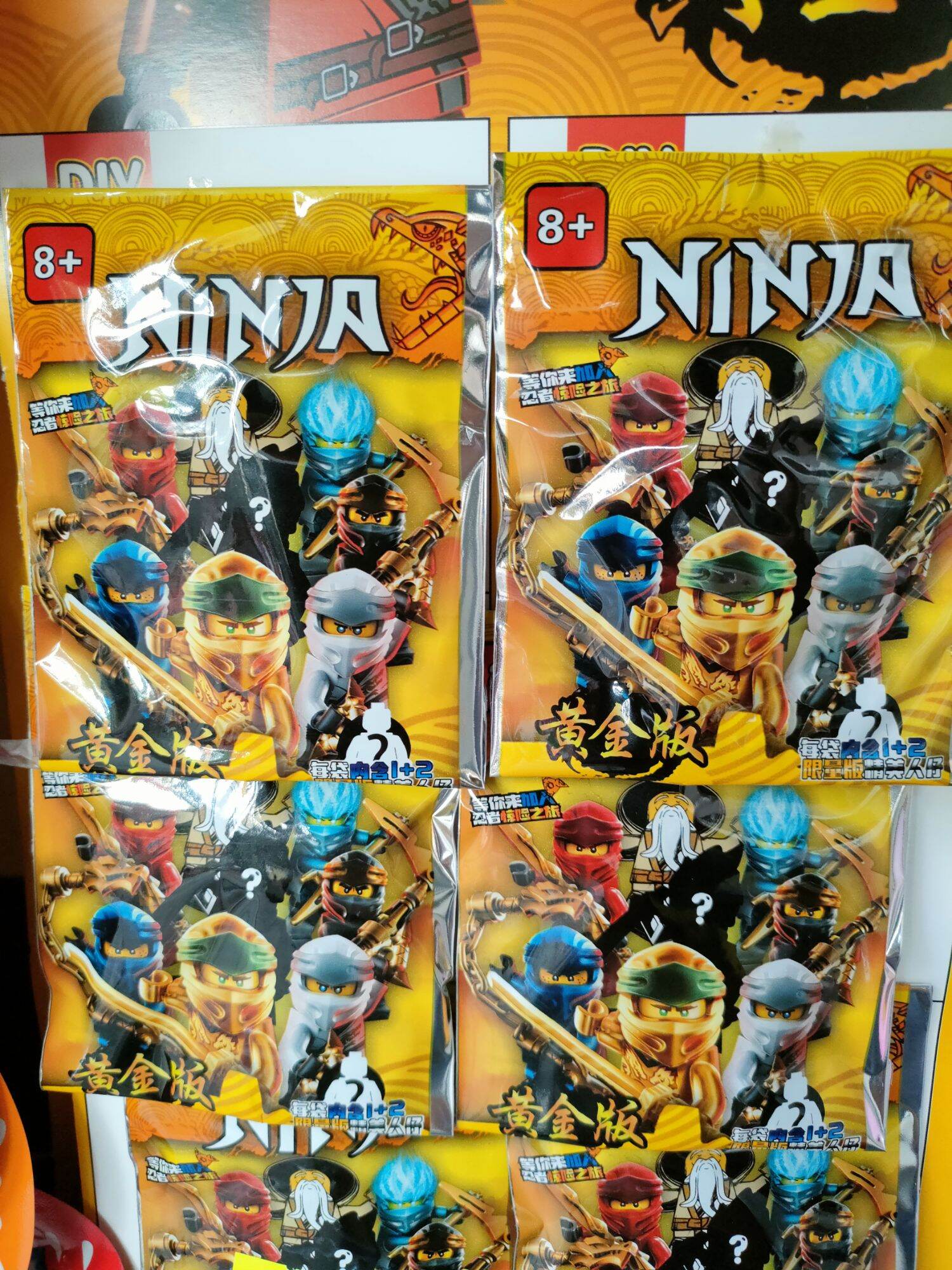 Lego ninja lắp ráp mini