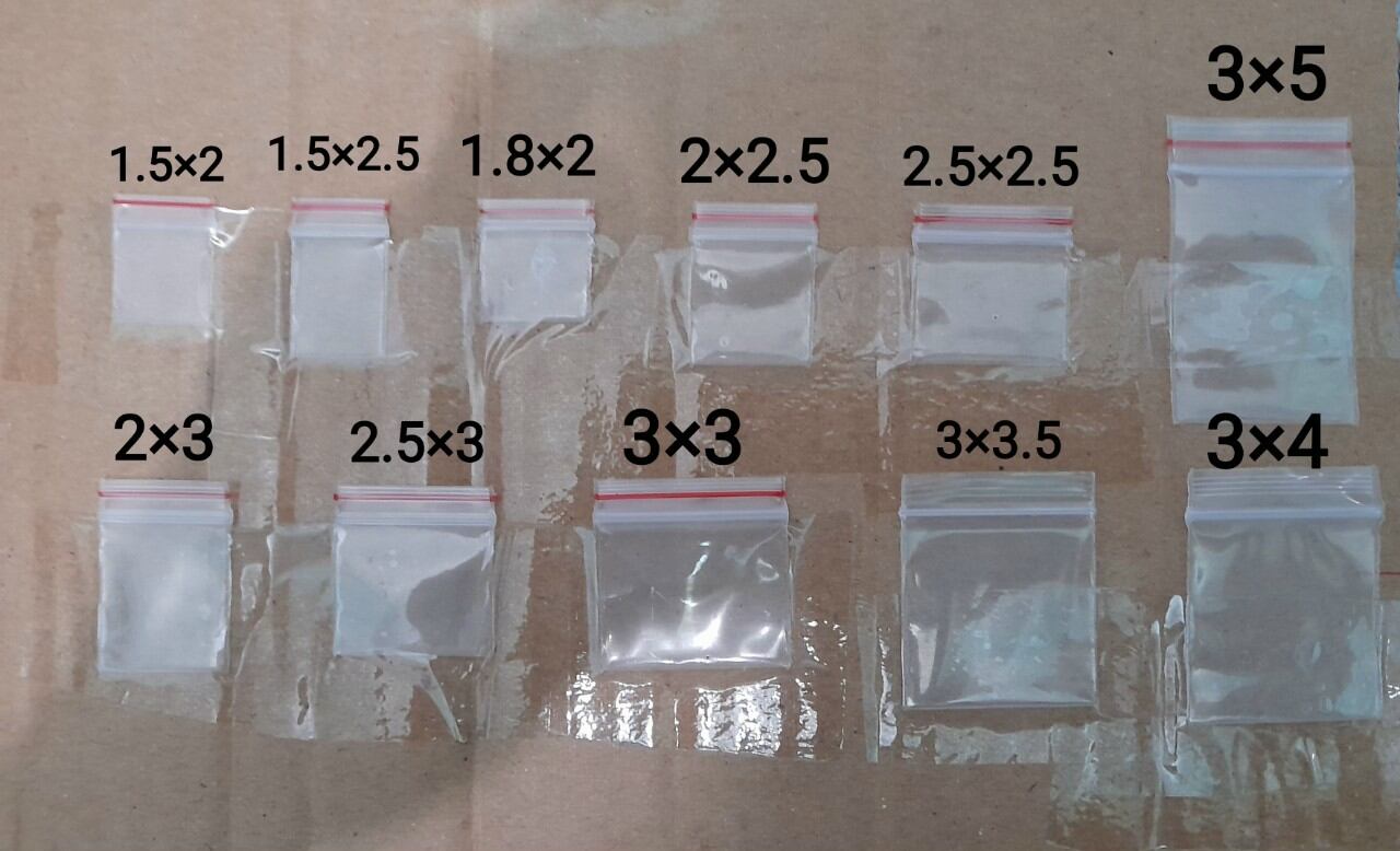 300 cái túi zip nhỏ đựng thực phẩm nhiều size