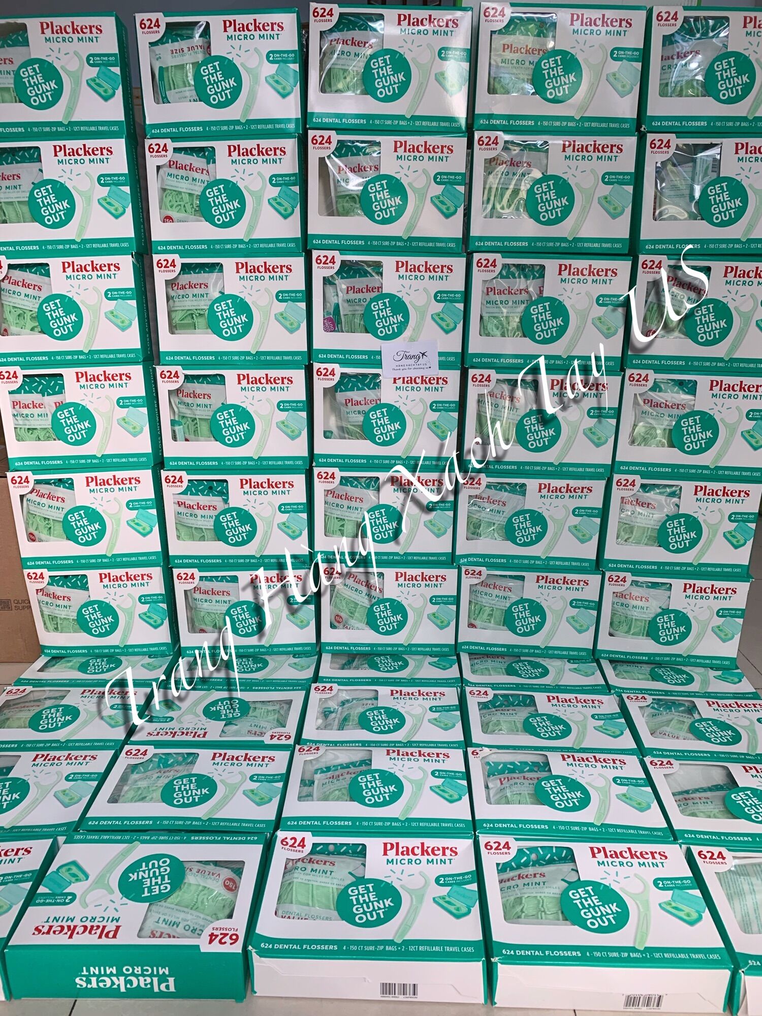 Lẻ 1 hộp tăm chỉ nha khoa Plackers
