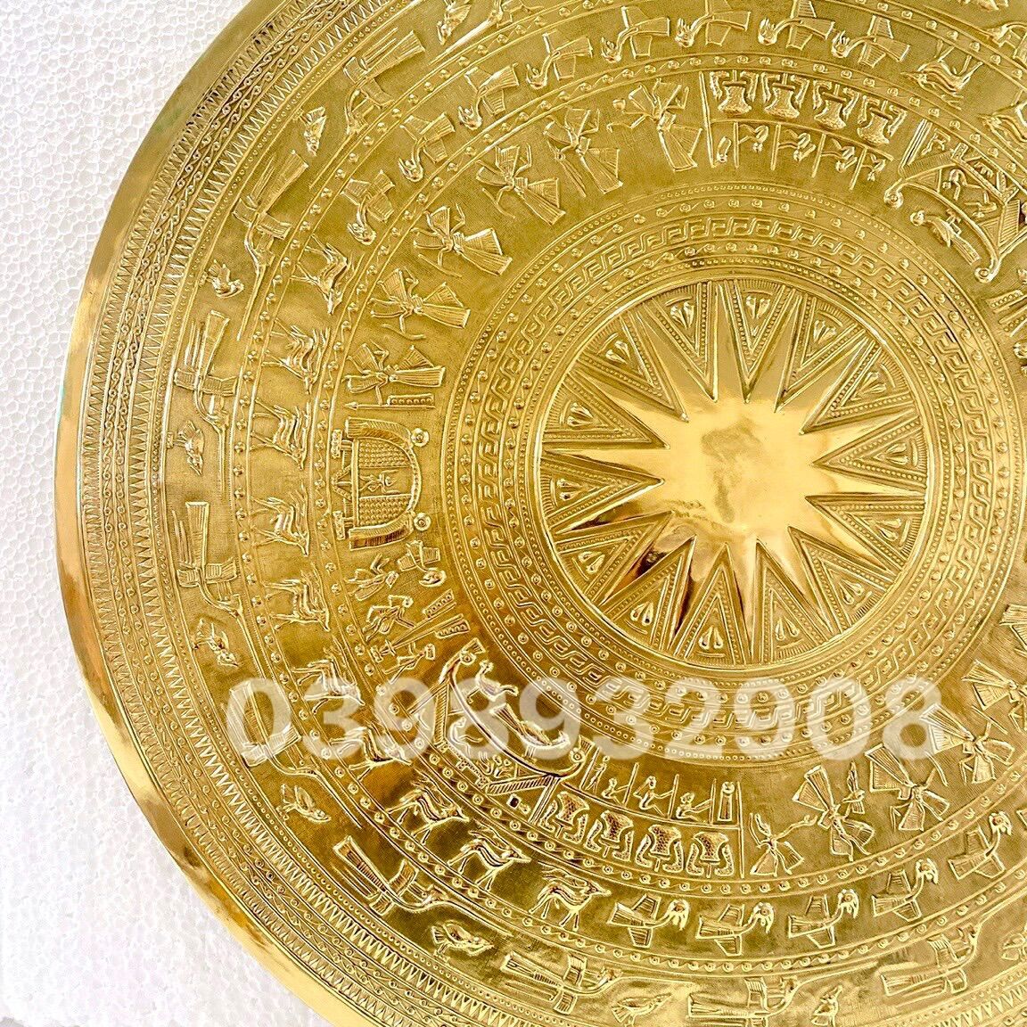 TRỐNG ĐỒNG 60 CM CHẤT LIỆU BẰNG ĐỒNG