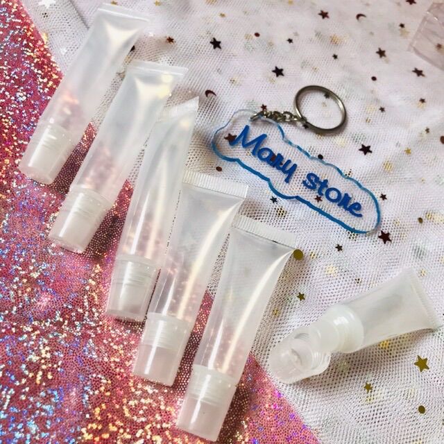 2 Tuýp đựng son bóng 5ml/8ml/10ml -lipgloss,nguyên liệu làm mỹ phẩm handmade