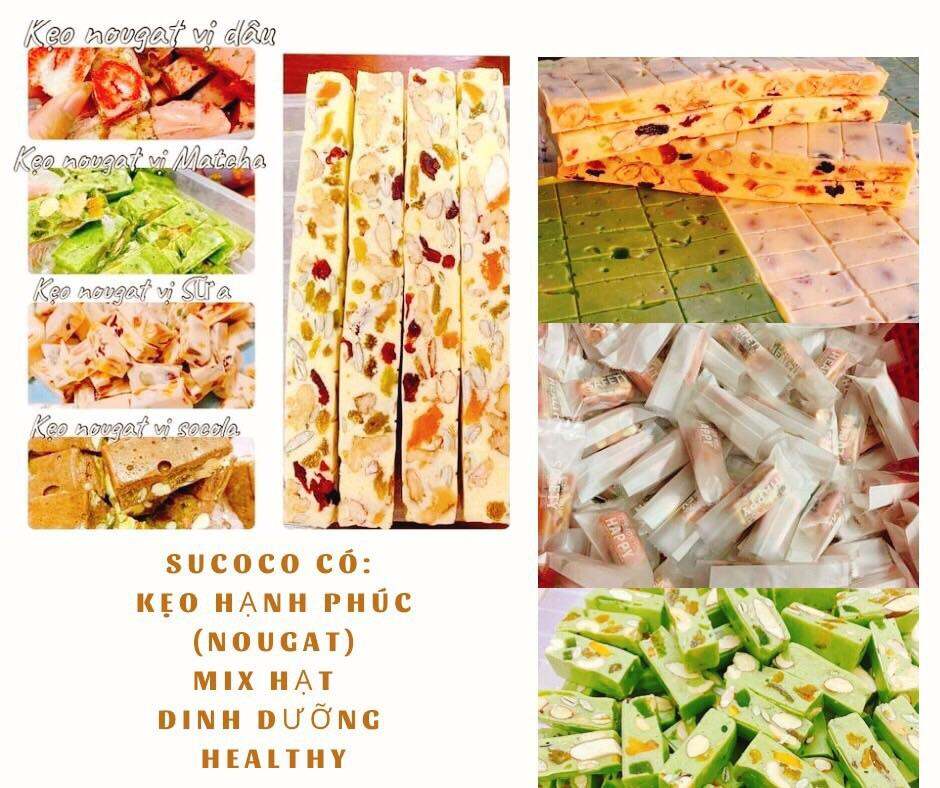 Kẹo Nougat, Kẹo Hạnh Phúc Đủ Vị
