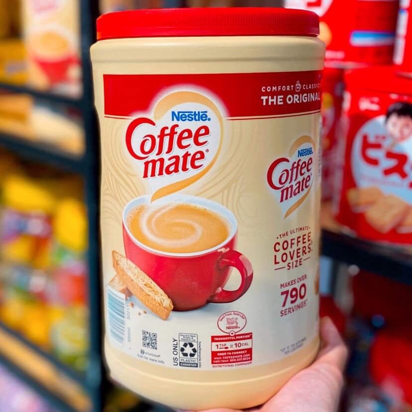 Bột kem pha cafe Mỹ Nestlé Coffee Mate 1.5kg / Bột béo matte coffee