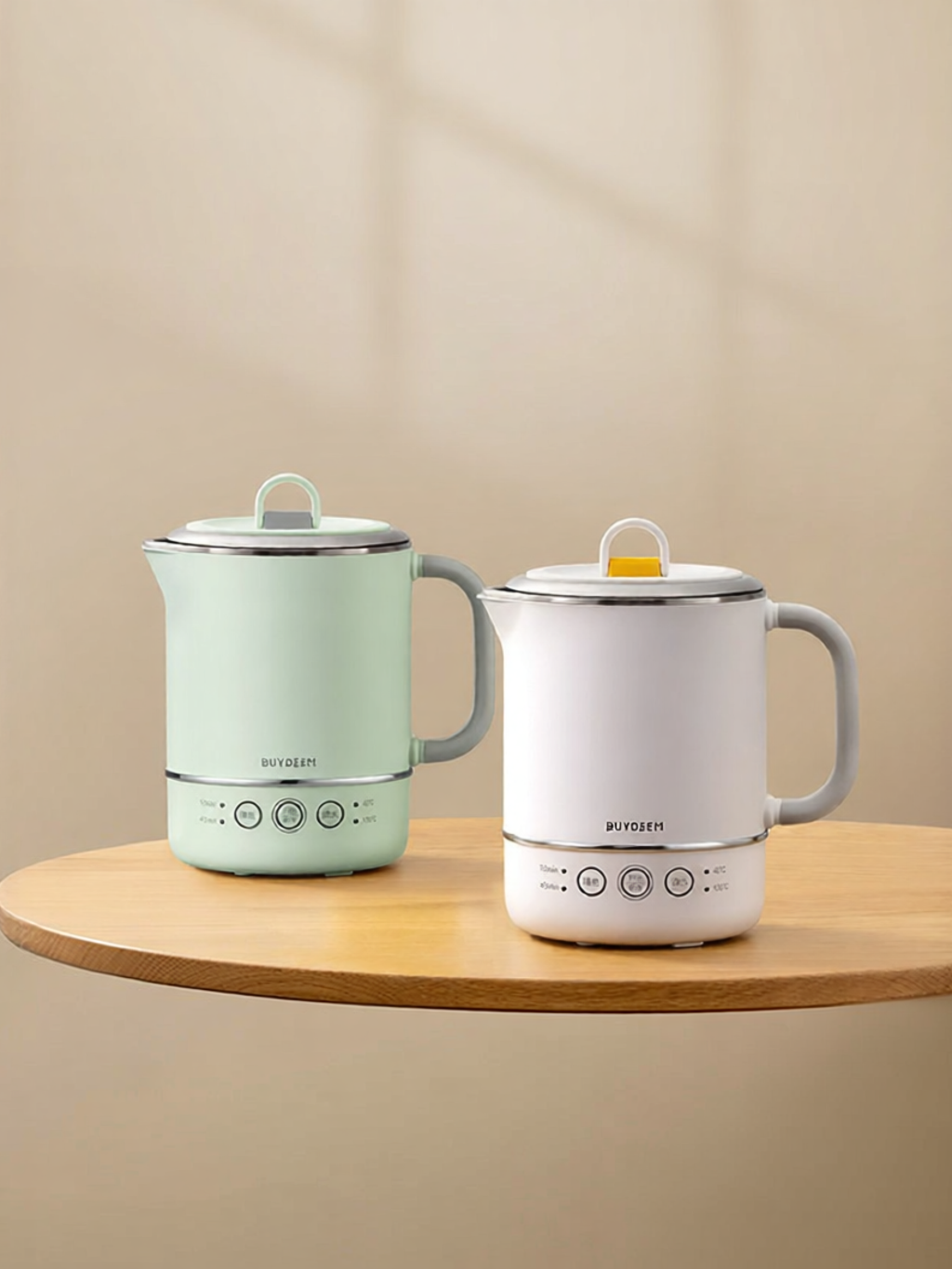 BUYDEEM | Portable 316 Stainless Steel Thermostatic Electric Kettle