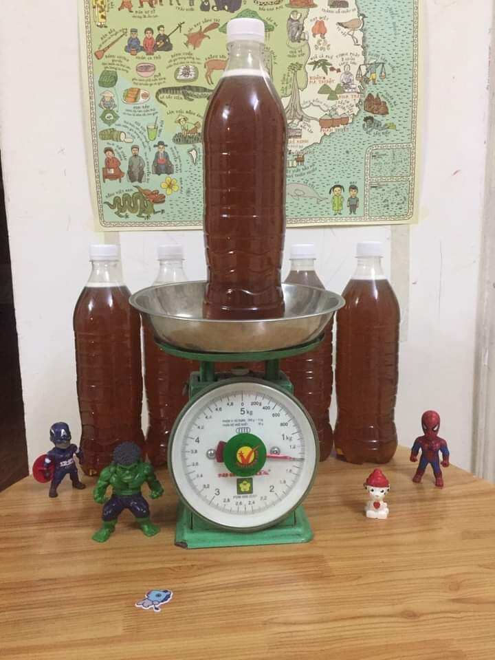 mật ong hoa nhãn nguyên chất 100%(chai 500ml)