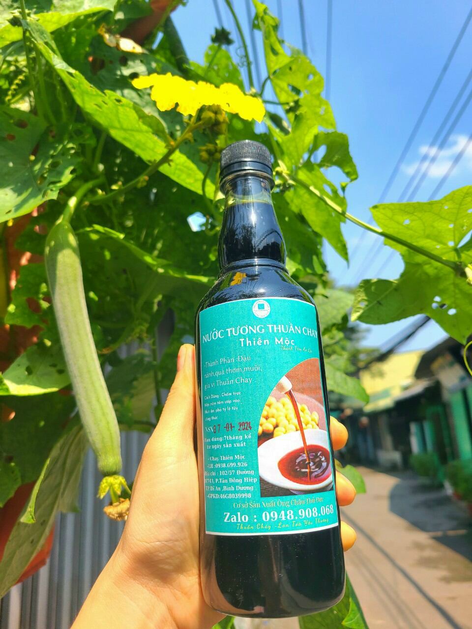 NƯỚC TƯƠNG THUẦN CHAY 600g