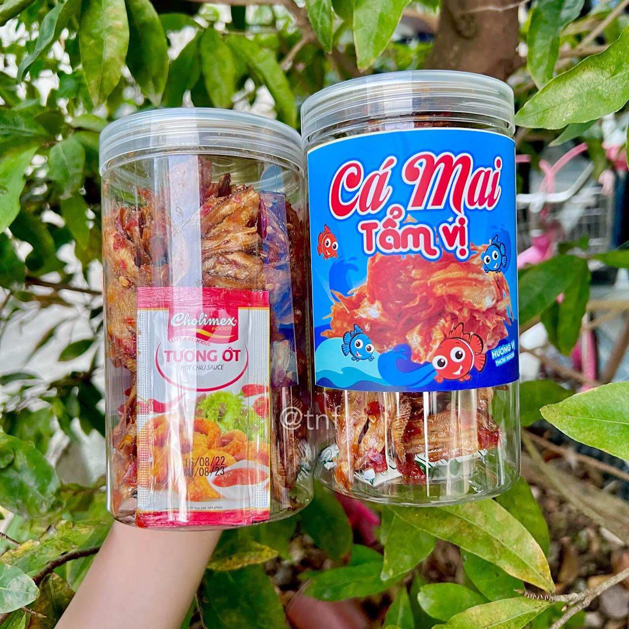 Khô cá mai tẩm vị sốt chanh dây 250gr - đặc sản nha trang