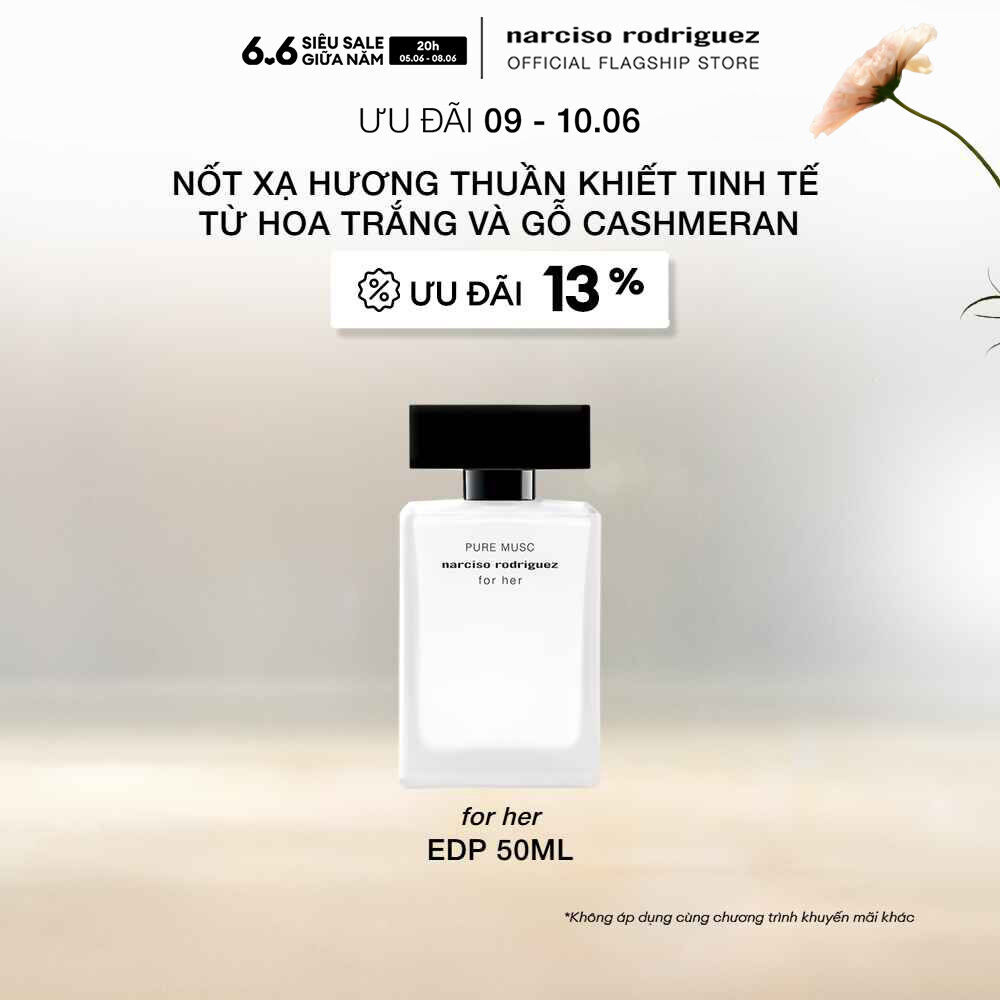 Nước Hoa nữ Narciso Rodriguez Pure Musc For Her Eau De Parfum 50ml