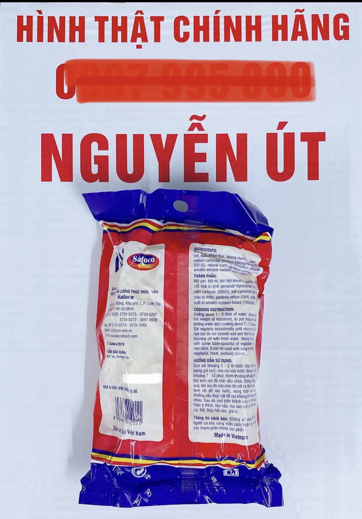 [HCM]nui ống safoco 400g