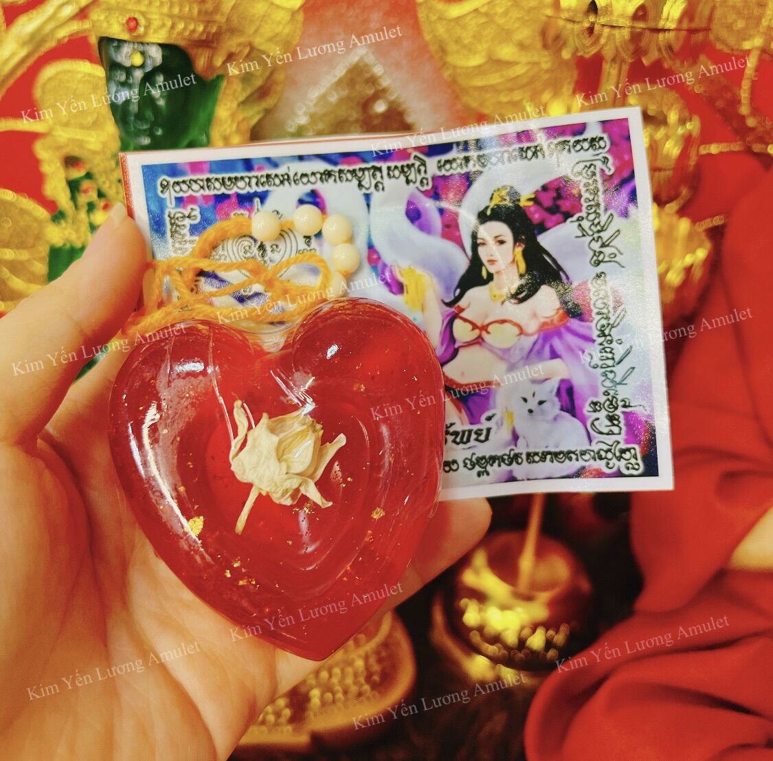 🎀 SOAP TRÁI TIM CHÙA WATTRAIMIT THÁI LAN 🎀