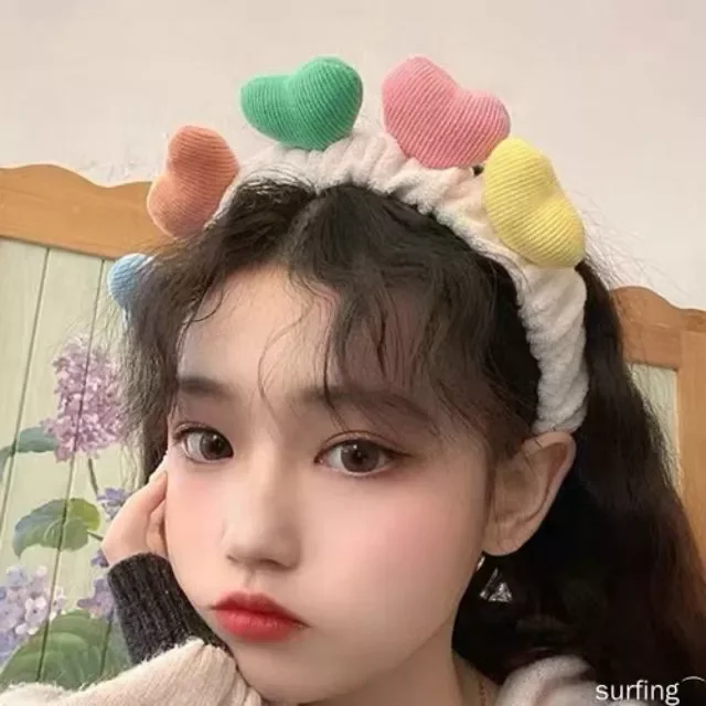 Băng đô rửa mặt, turan băng đô hình tim