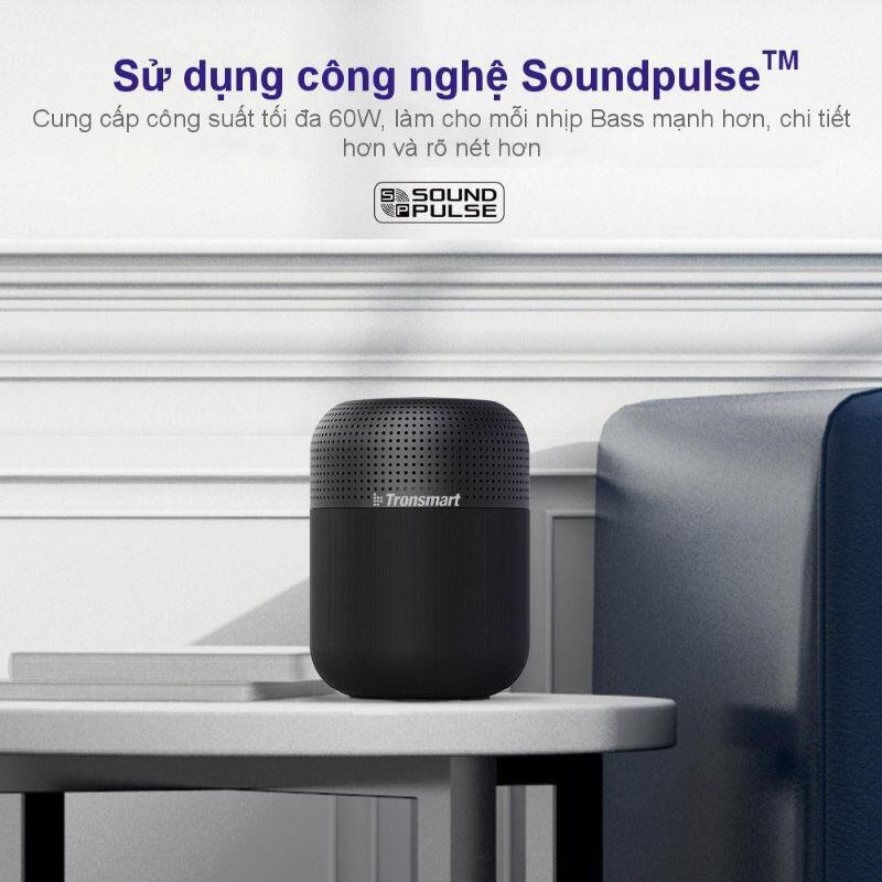 LOA BLUETOOTH TRONSMART ELEMENT T6 MAX 60W CHÍNH HÃNG