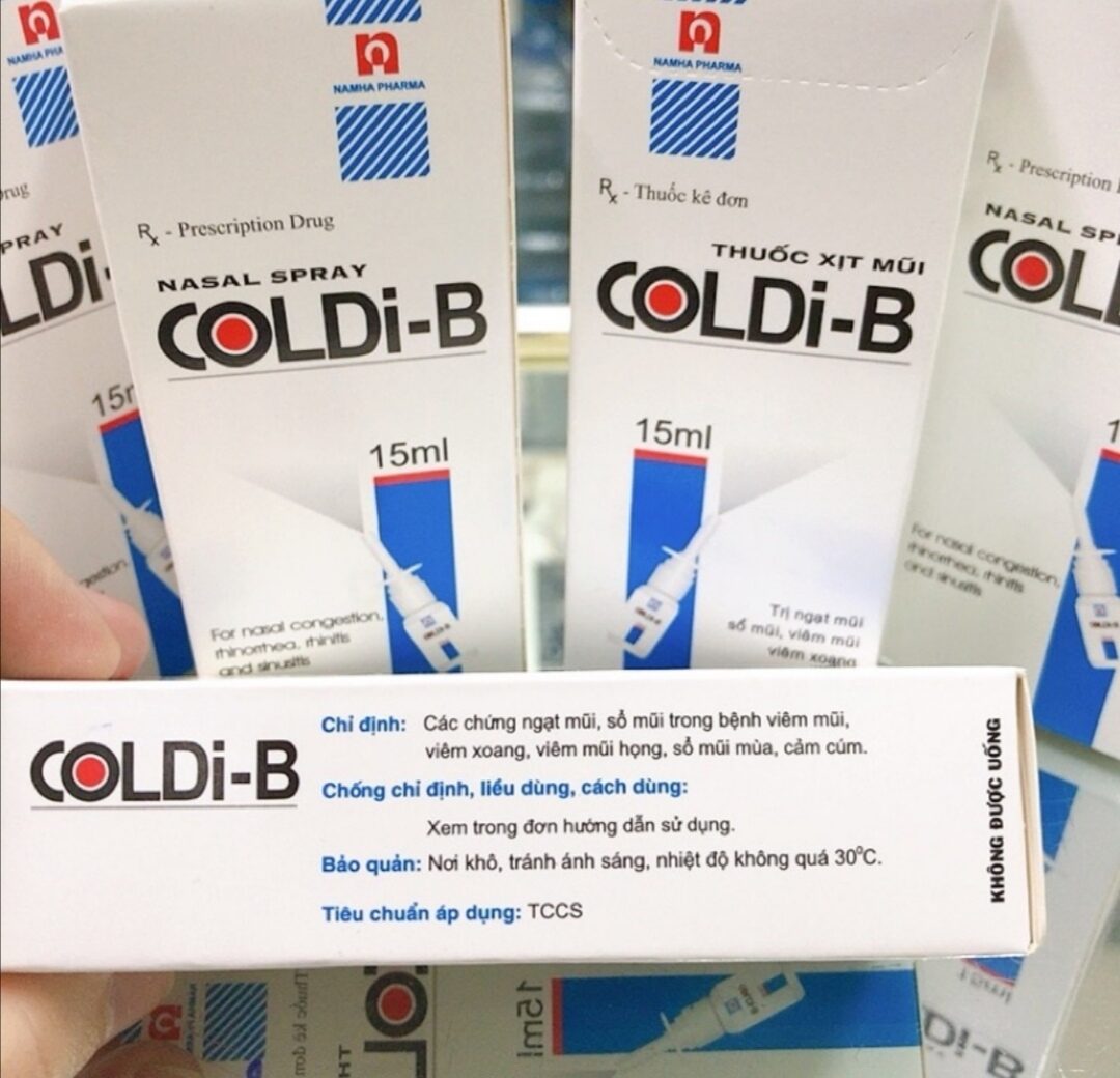 XỊT MŨI COLDI - B 15ML