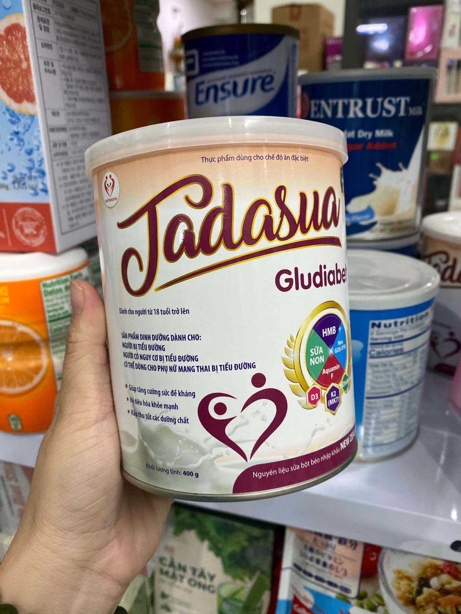 Sữa y tế dành cho người tiểu đường Tadasua Gludiabet 400gr