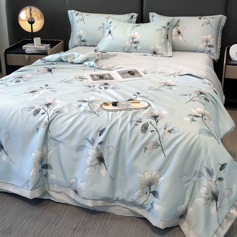 Bộ 5 Món Vỏ Chăn Ga Gối Cotton poly Hàn Quốc (được chọn mẫu)