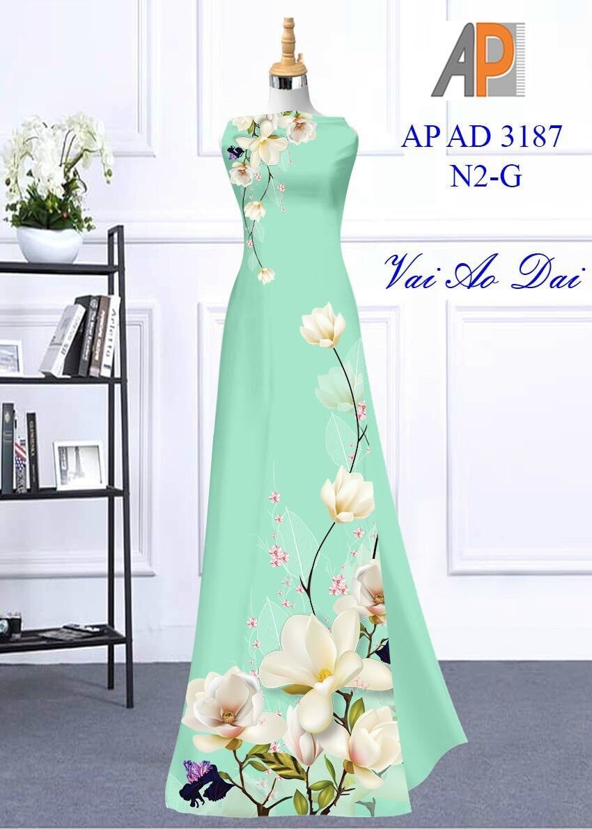 Vải áo dài in 3d