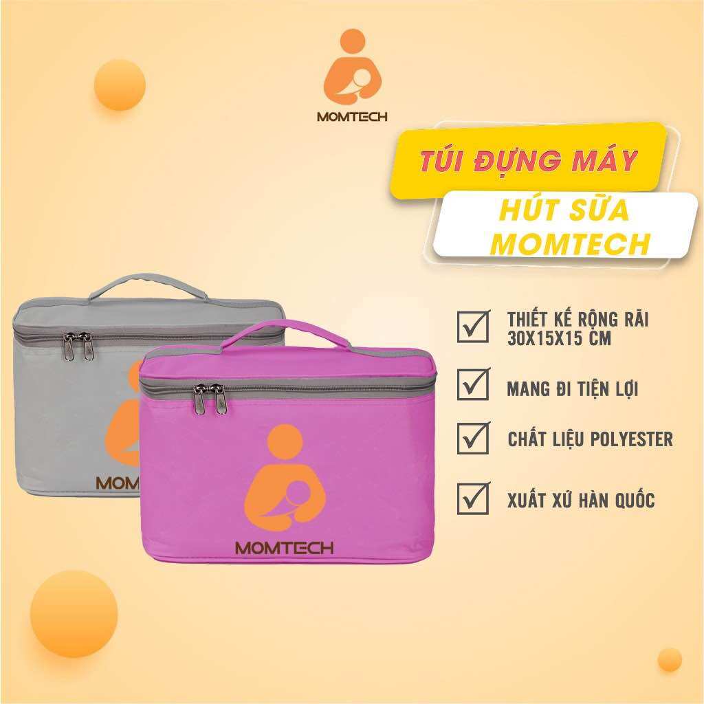 Túi đựng momtech , đựng máy hút sữa imani và phụ kiện