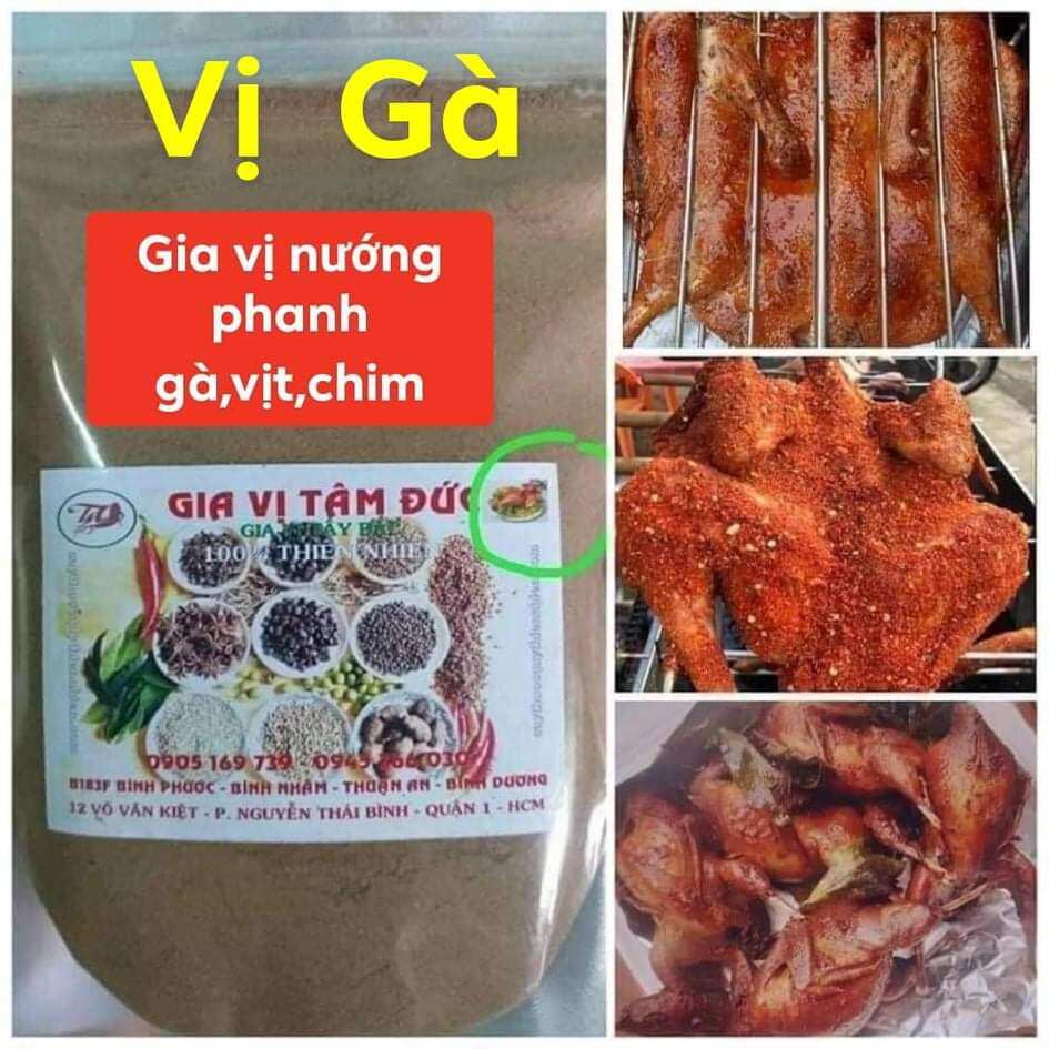 1kg giá vị  tâm đức quay nướng (ướp phanh gà ,vịt ,chim)