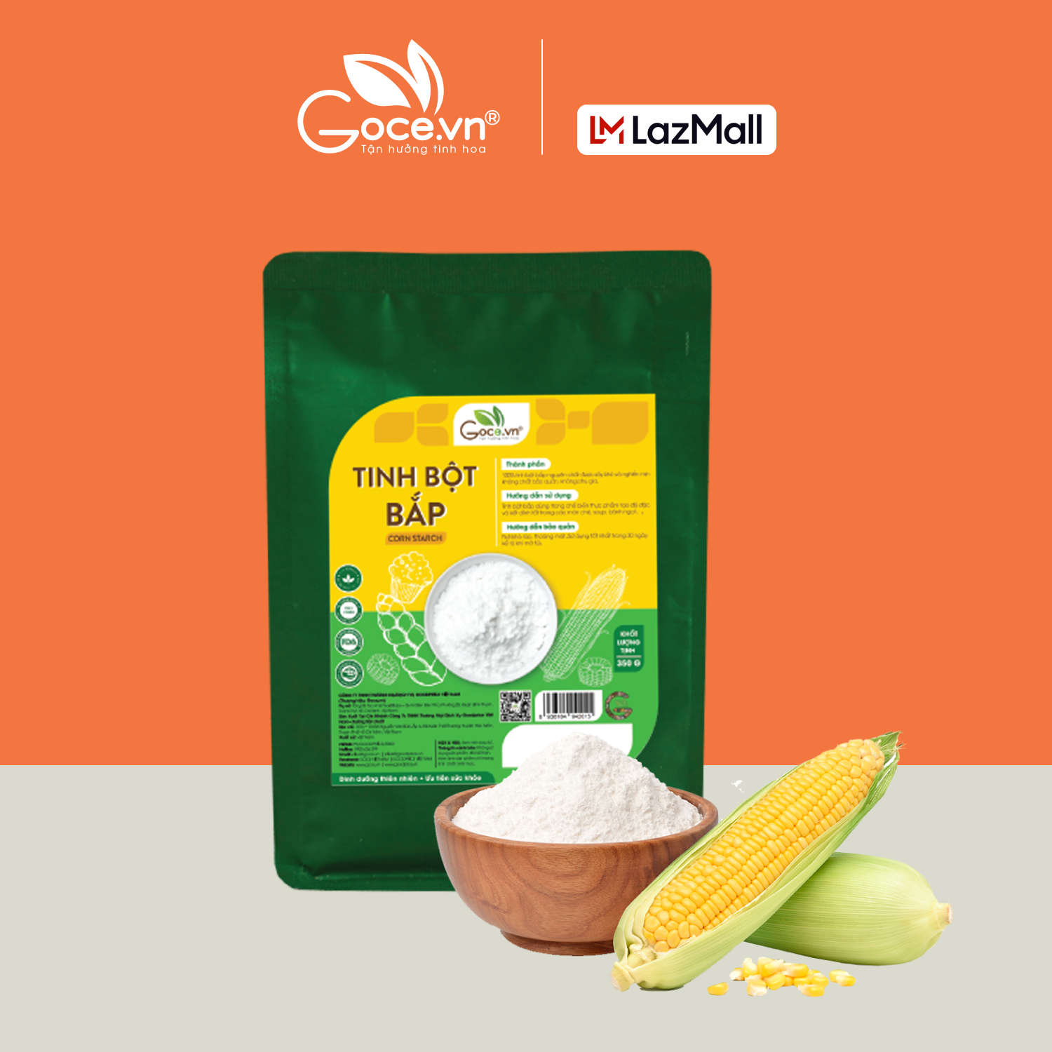 Tinh bột bắp goce - 350g