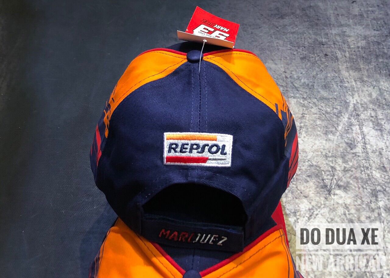 Nón (mũ) kết đua xe Honda Repsol