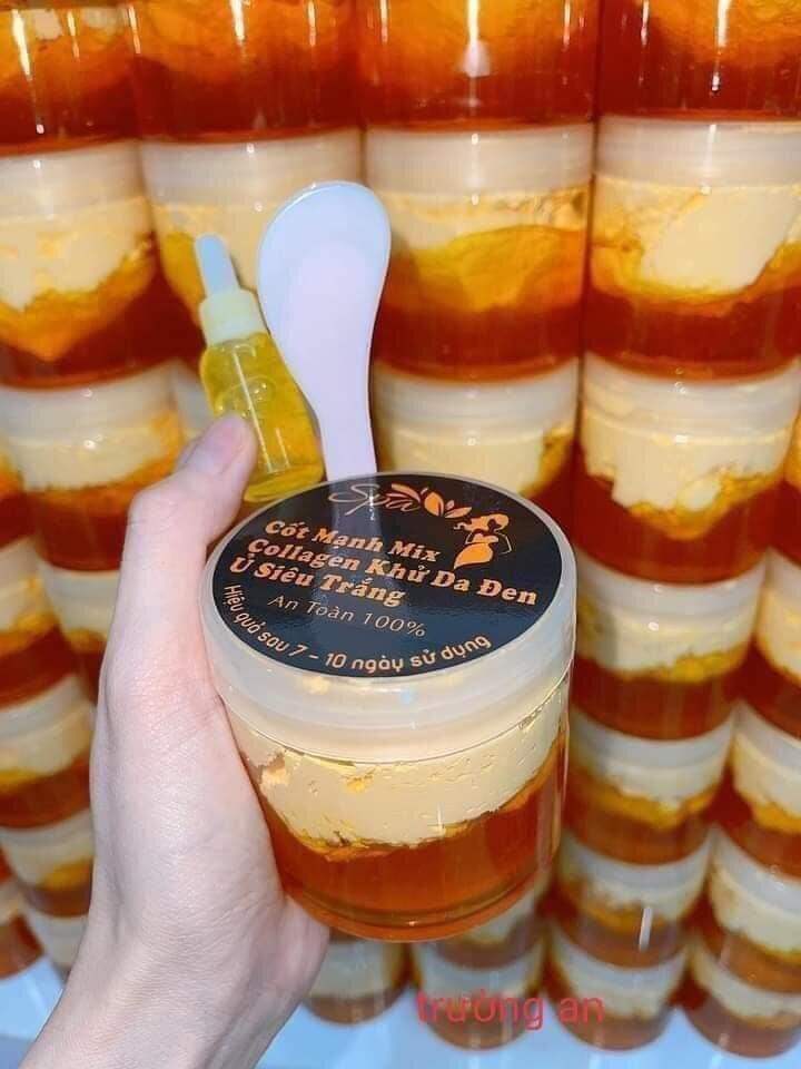 Kem body cốt ủ siêu Trắng dành cho da đen lỳ