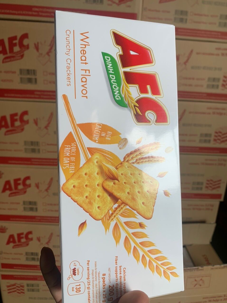 Bánh AFC 172g vị Lúa