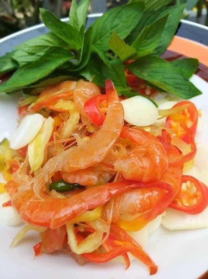 500g mắm tép trộn đu đủ