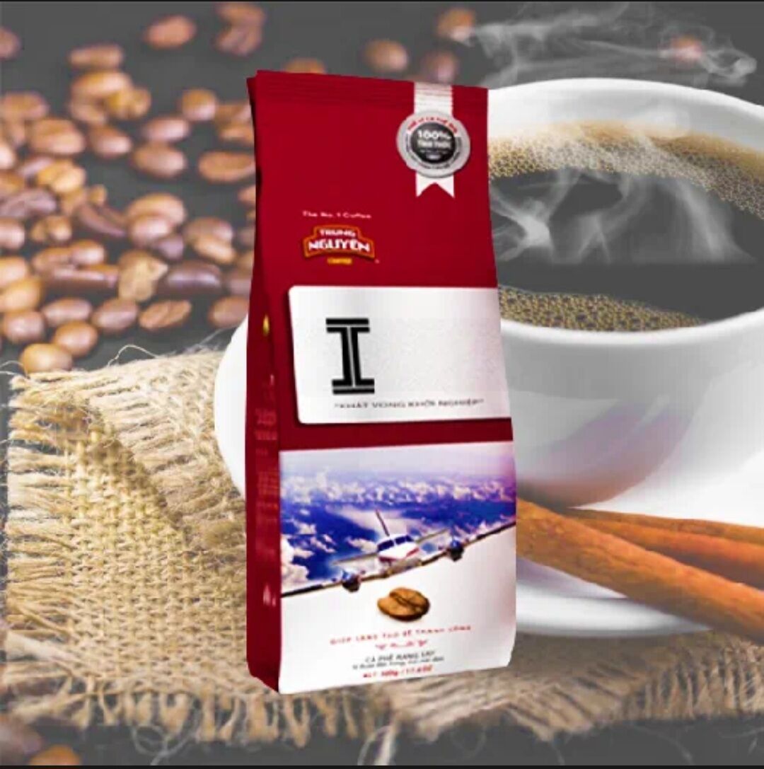 2 bịch cà phê TRUNG NGUYÊN  chữ I loại 500g