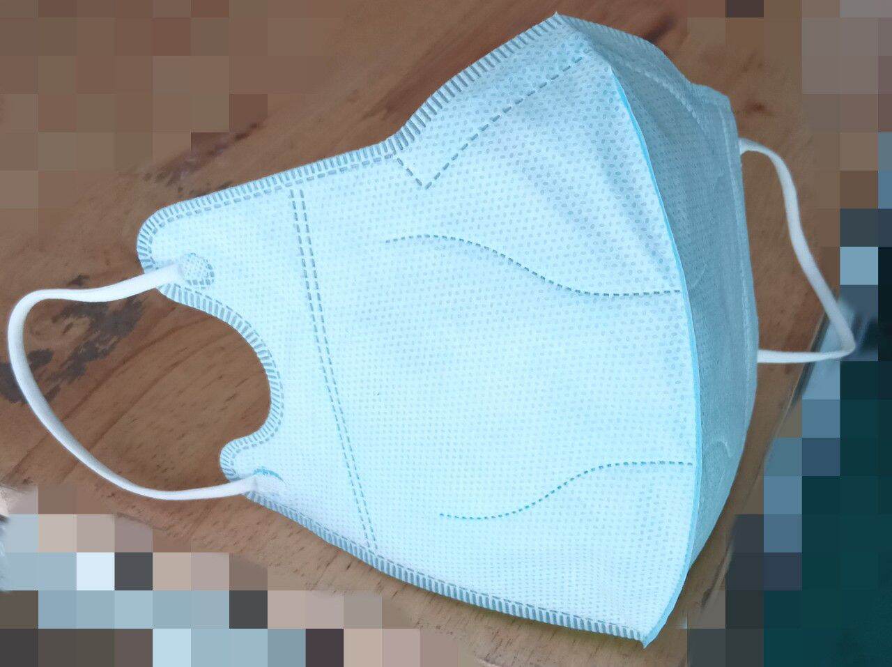 Khẩu trang 3D người lớn (Hộp 10cái)