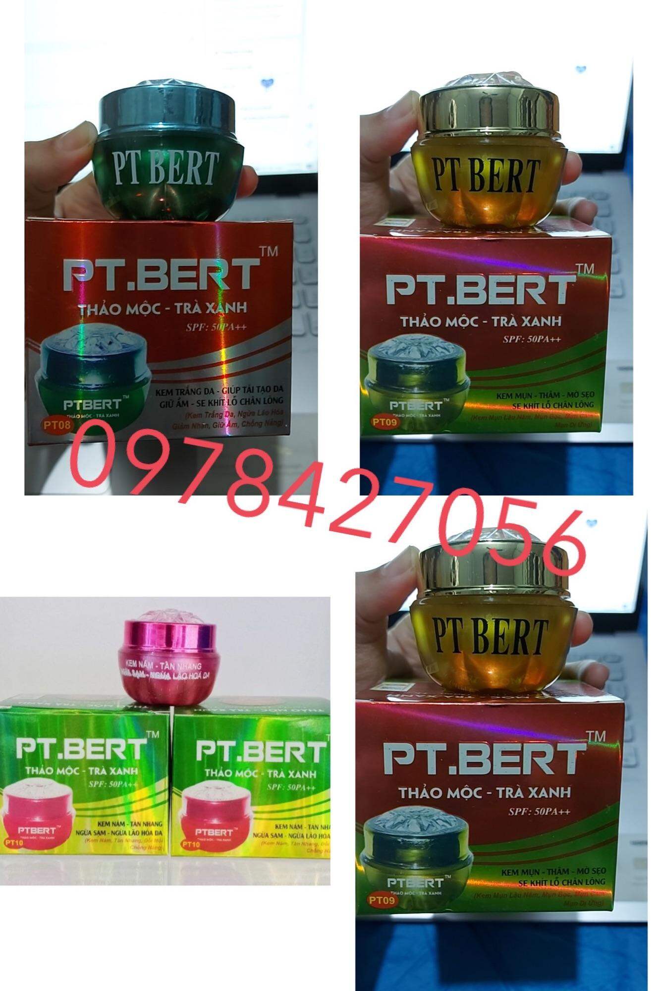 Kem PT.BERT thảo mộc trà xanh hộp lớn 20g