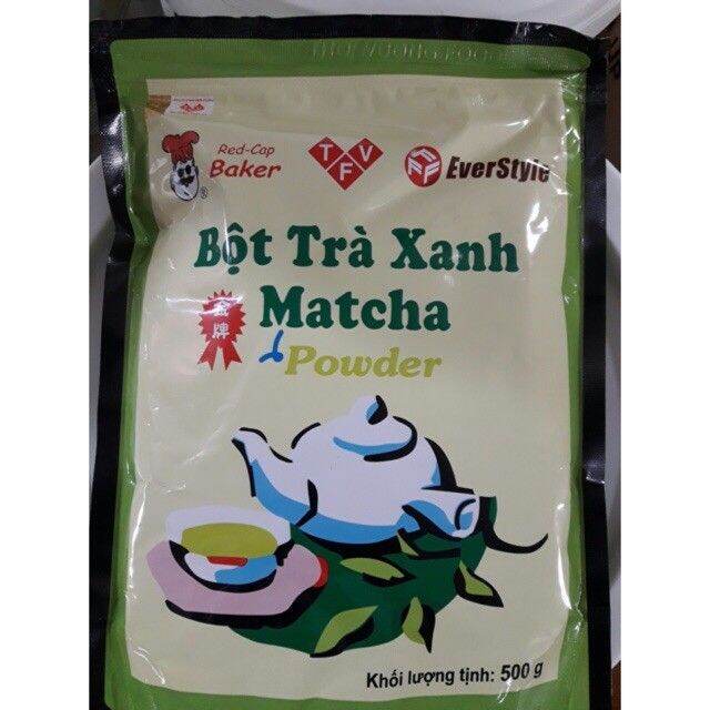 Bột matcha đài loan tách lẻ 50gr, bột trà xanh đài loan dùng để làm bánh, pha trà sữa