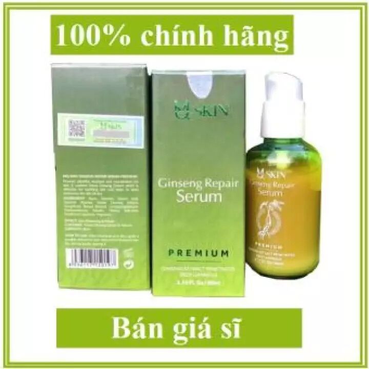 Serum tái tạo da nhân sâm mqskin (mẫu mới không xưng)