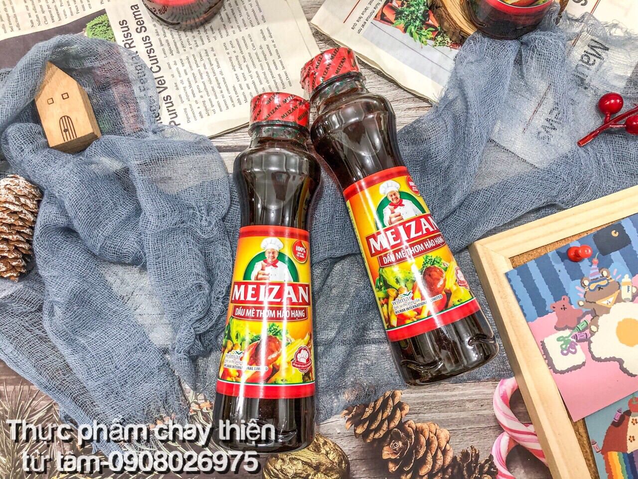 Dầu Mè Meizan 250ML