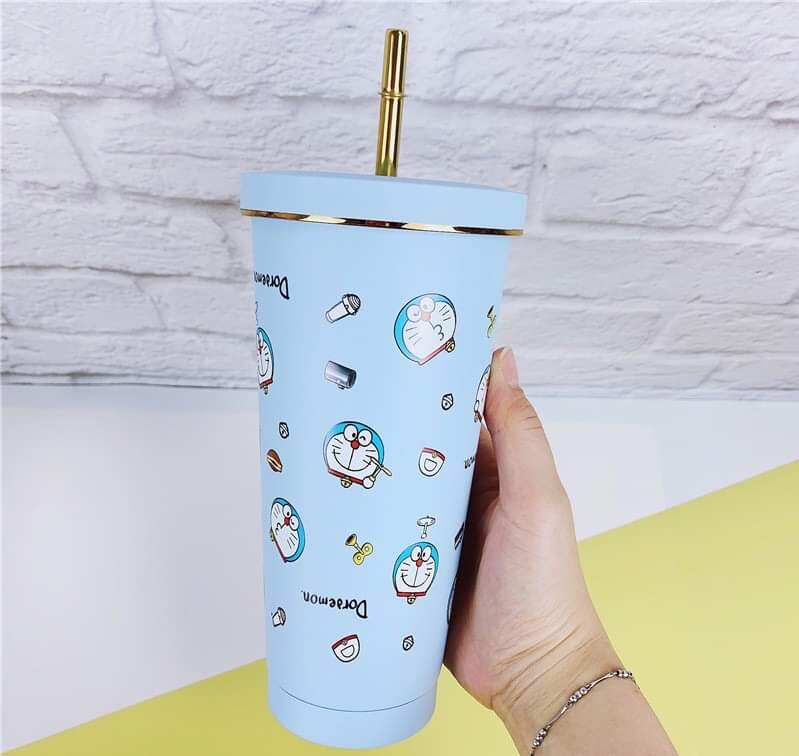 🌸LY GIỮ NHIỆT HELLO KITTY DORAEMON