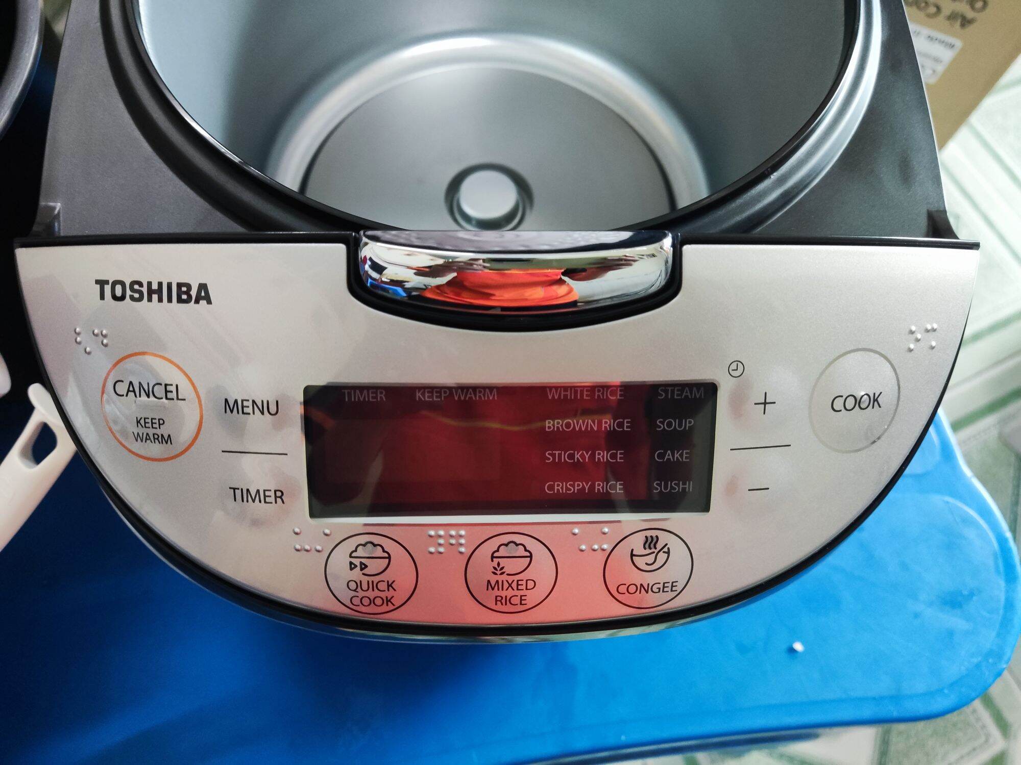 Nồi cơm điện tử Toshiba 1.8 lít RC-18DR2PV(K)