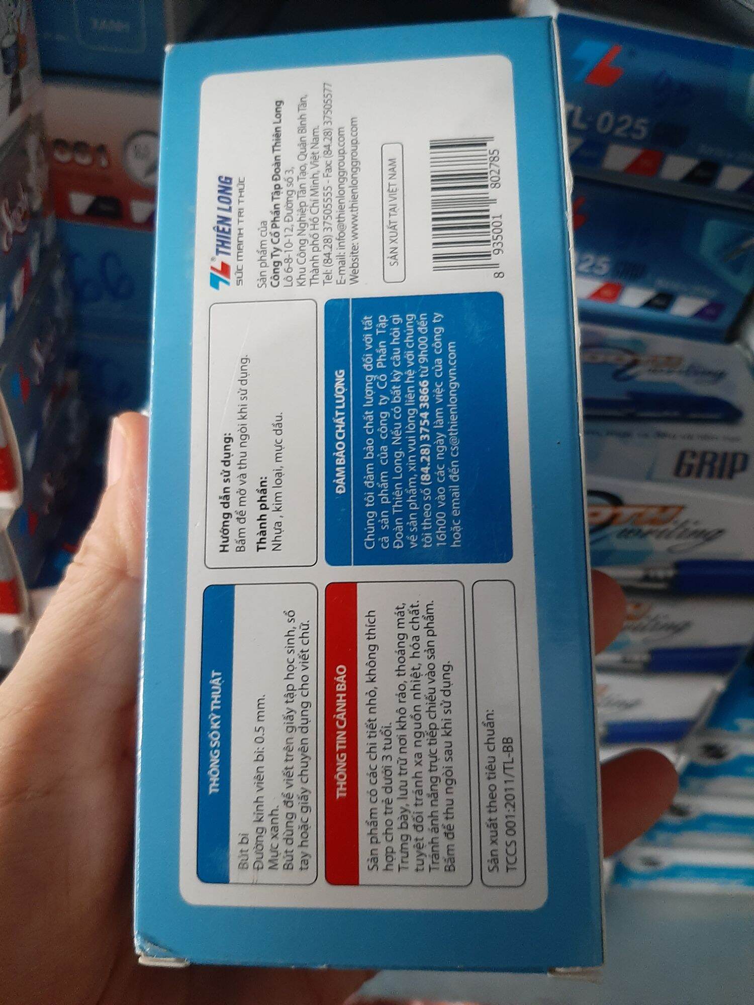 HỘP 20 Bút Bi Thiên Long TL-061