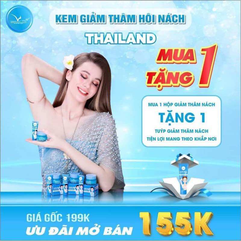 [ Chính Hãng ] Kem Thâm Gluta Milk Thái Lan Mua 1 Được 2