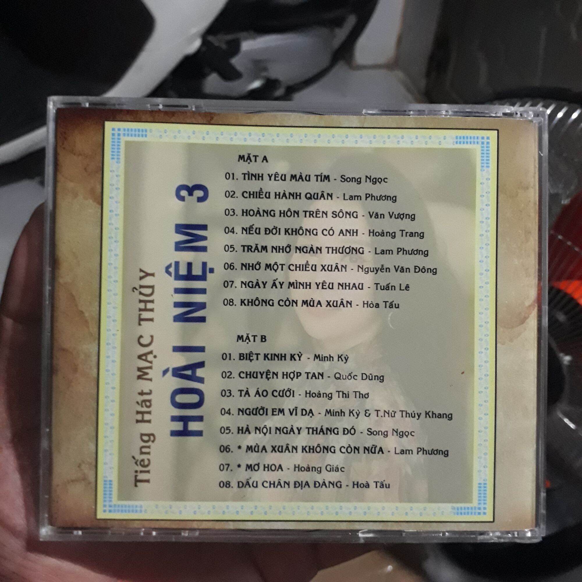 Mạc Thủy - Hoài Niệm 3 full box ( 2cd in1 hộp )