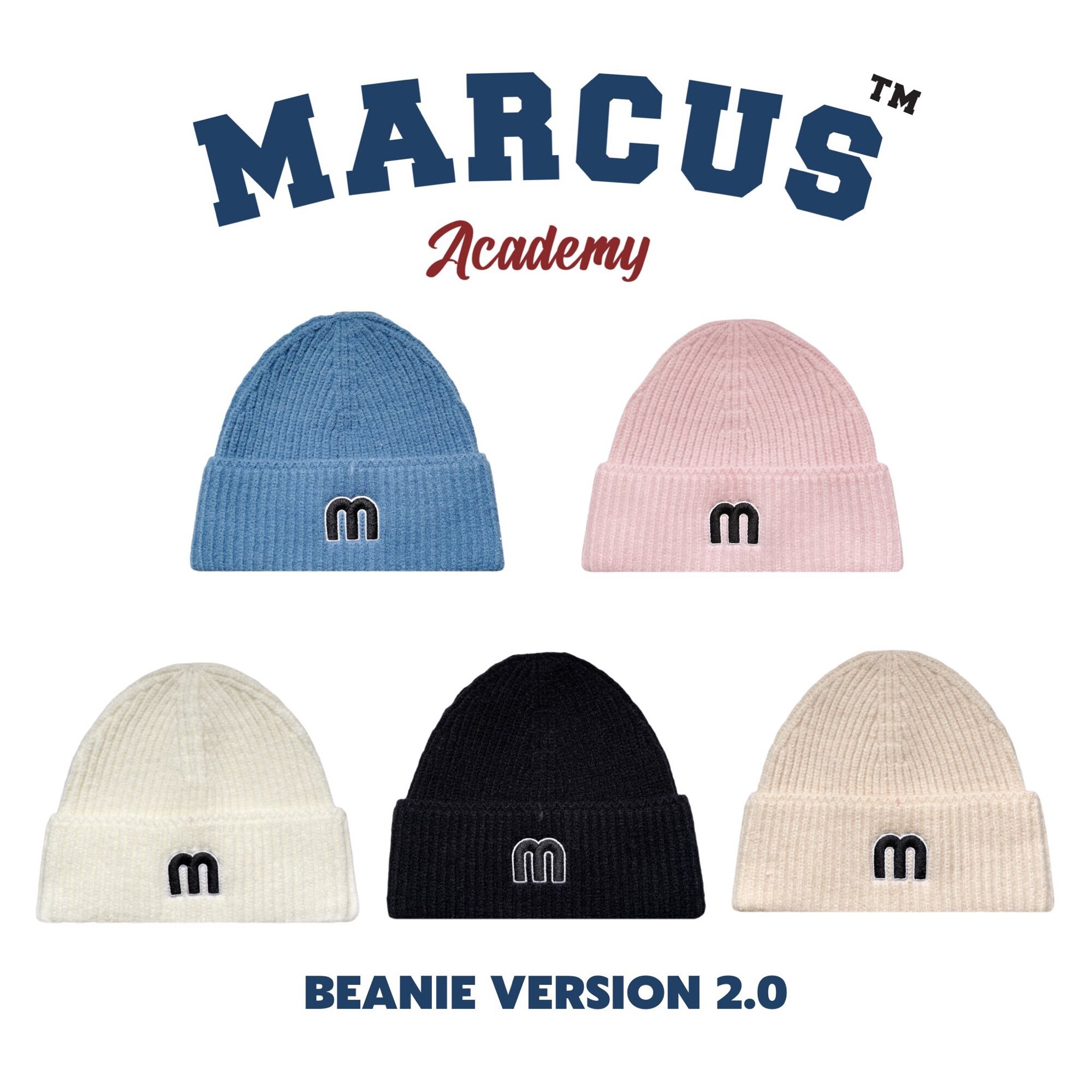 Mũ len beanie version 2.0 Marcus